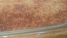 Souflé de chuchu com mussarela e requeijão