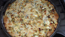 Torta de bacalhau