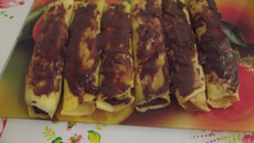 Panqueca de Brigadeiro