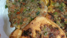 Omelete fofinho de sardinha