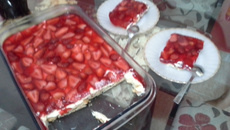 Delícia de morango da Mere