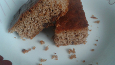 Bolo integral fácil de frutas cristalizadas sem açúcar