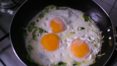 Agrião ao ovo do Lennart