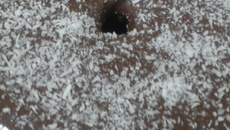 Bolo de Banana com cobertura de Brigadeiro