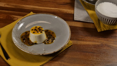 Panna Cotta de maracujá 