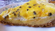 Torta delícia de maracujá