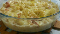 Falso souflé de couve-flor