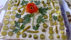 Torta fria de frango