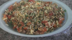Salada de feijão verde
