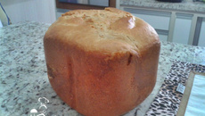 Pão integral de máquina