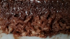 Bolo de chocolate com coco