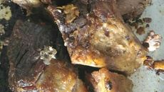 Ponta de peito ao forno