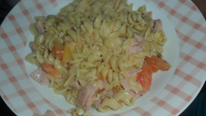 Macarrão pizza super fácil