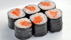 Hossomaki de salmão