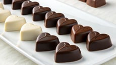 Coração de chocolate