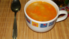 Canja de galinha da Tia Line