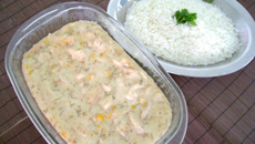 Peito de frango fácil de micro-ondas