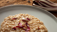 Risoto integral de limão siciliano com amêndoas