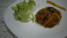 Carne moída diferente