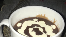 Chocolate quente cremoso