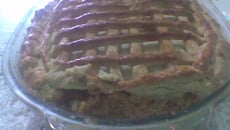 Empadão de palmito com frango