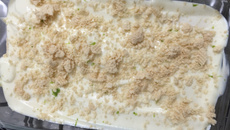 Pavê de limão com biscoito wafer simples e fácil