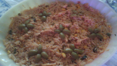 Risoto de frango Lauane