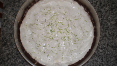 Pavê de limão e chocolate