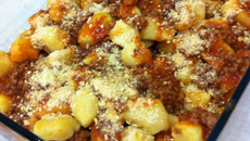 Nhoque de mandioquinha (batata salsa em algumas regiões)