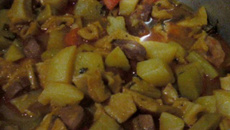 Dobradinha com legumes