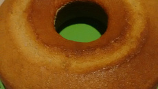 Bolo simples de banana e maçã