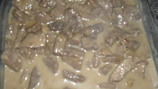 Carne ao molho madeira