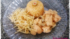 Isca de frango ao molho de mostarda