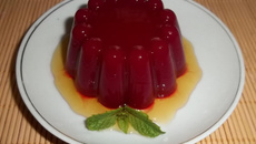 Pudim de beterraba