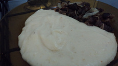 Pirão de aipim (macaxeira ou mandioca)