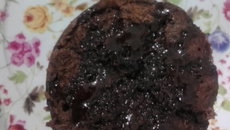 Bolo de caneca cor-de-rosa