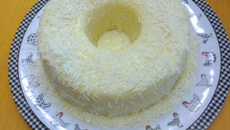 Bolo de tapioca granulada 