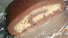 Rocambole de coco