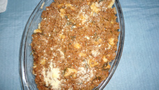 Nhoque de Fruta - pão Delícia