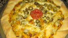 Massa de pizza caseira