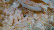 Patê de frango e milho