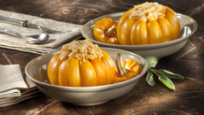 Abóbora ao Creme de Frango com Óleo Ducoco