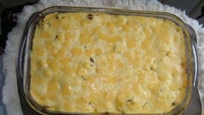 Torta de milho recheada