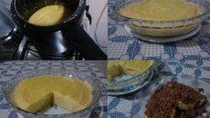 Polenta na panela de pressão