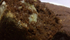 Bolo de cacau e aveia sem açúcar