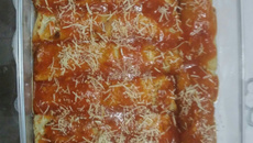 Panquecas tradicionais à bolonhesa