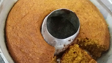 Bolo de cenoura integral