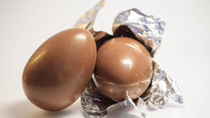 Ovo de páscoa de chocolate