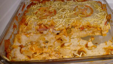 Cachorro quente assado