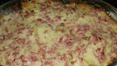 Batata assada com molho branco!